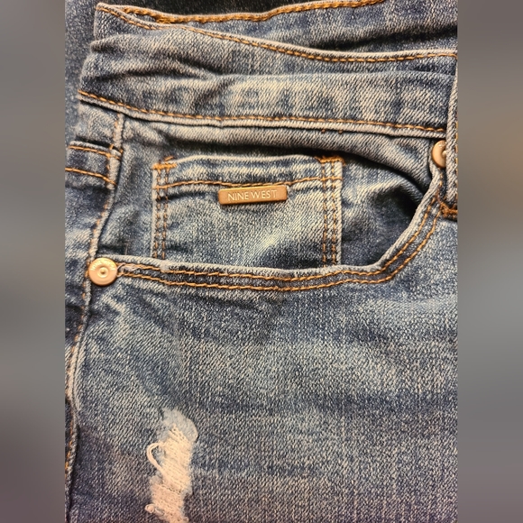 Nine West size 10 blue jeans 👖 - Picture 9 of 11